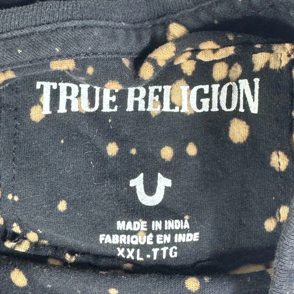 True Religion Mens Graphic T-Shirt Logo Crafted With Pride Parrot 2XL Lot Of 3‎